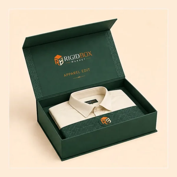 Custom Apparel Rigid Boxes