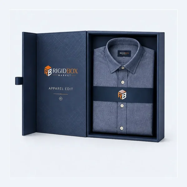 Custom Apparel Rigid Boxes
