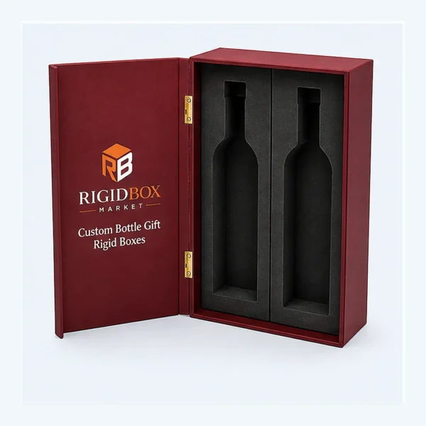 Custom Bottle Gift Rigid Boxes