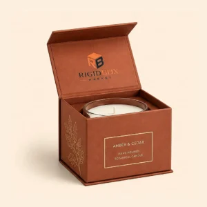 Custom Candle Rigid Boxes