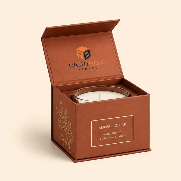Custom Candle Rigid Boxes