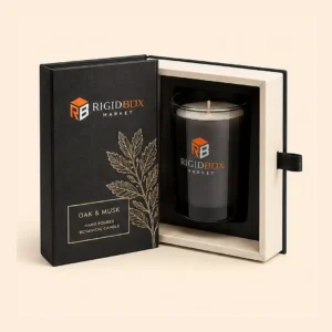 Custom Candle Rigid Boxes