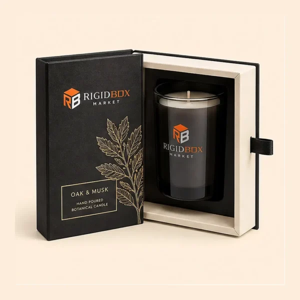 Custom Candle Rigid Boxes