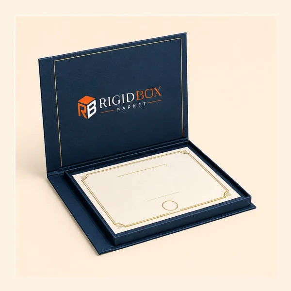 Custom Certificate Rigid Boxes