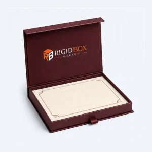 Custom Certificate Rigid Boxes