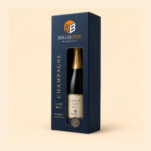 Custom Champagne Rigid Boxes