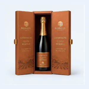Custom Champagne Rigid Boxes