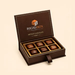 Custom Chocolate Rigid Boxes
