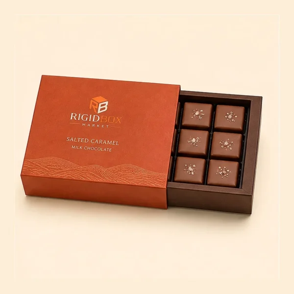 Custom Chocolate Rigid Boxes