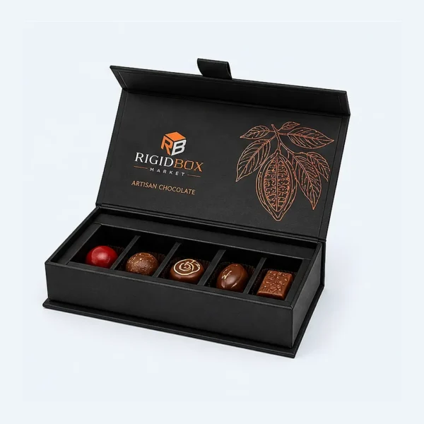 Custom Chocolate Rigid Boxes