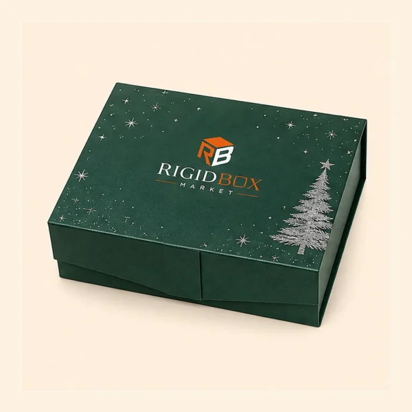 Custom Christmas Gift Rigid Boxes