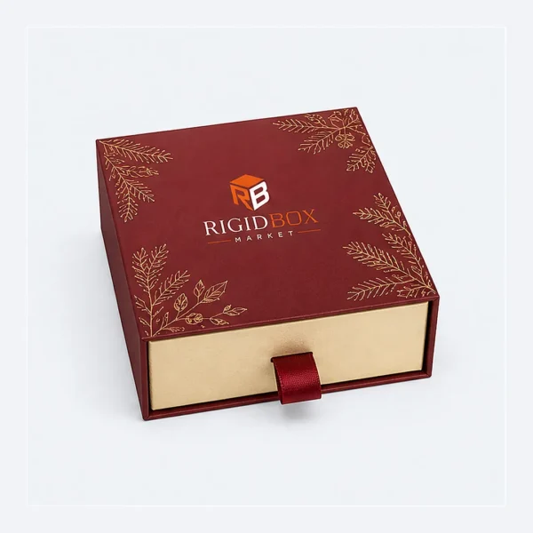 Custom Christmas Gift Rigid Boxes