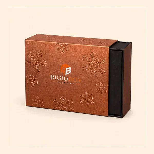Custom Christmas Gift Rigid Boxes