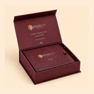 Custom Diary Rigid Boxes