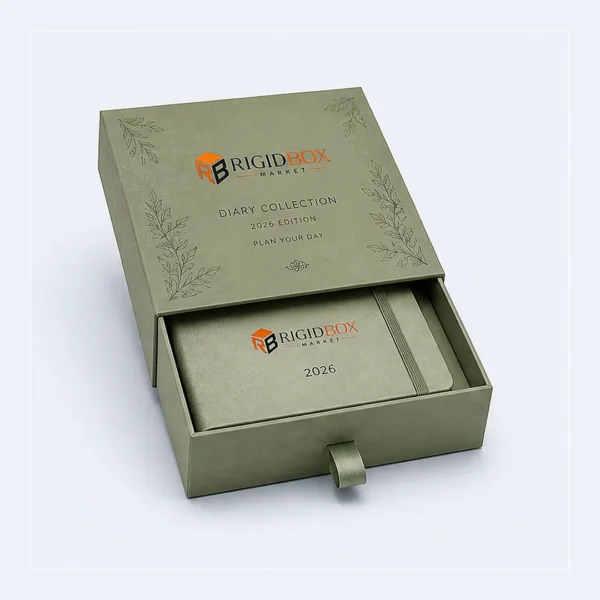 Custom Diary Rigid Boxes
