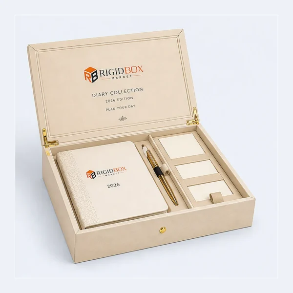 Custom Diary Rigid Boxes