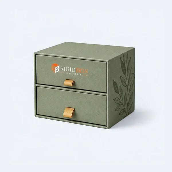 Custom Dual Compartment Drawer Boxes