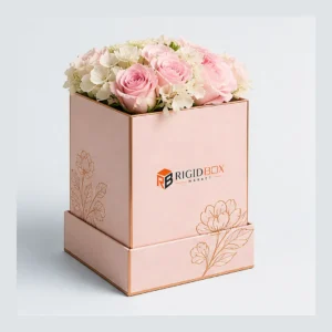 Custom Flower Rigid Boxes