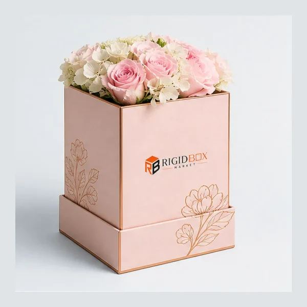 Custom Flower Rigid Boxes