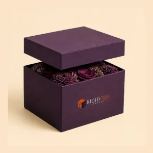 Custom Flower Rigid Boxes
