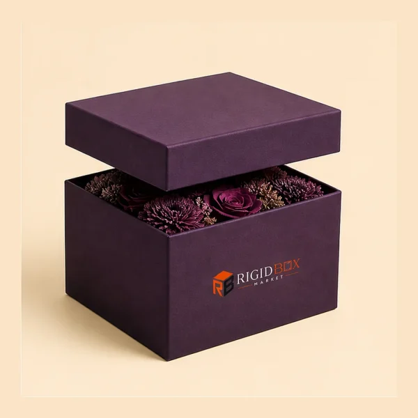 Custom Flower Rigid Boxes