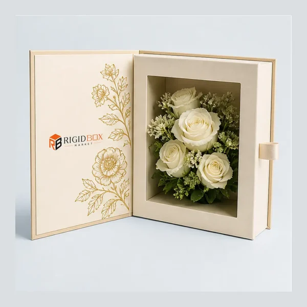 Custom Flower Rigid Boxes