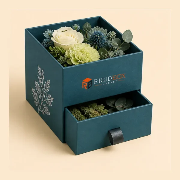 Custom Flower Rigid Boxes
