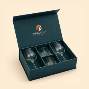 Custom Glassware Rigid Boxes