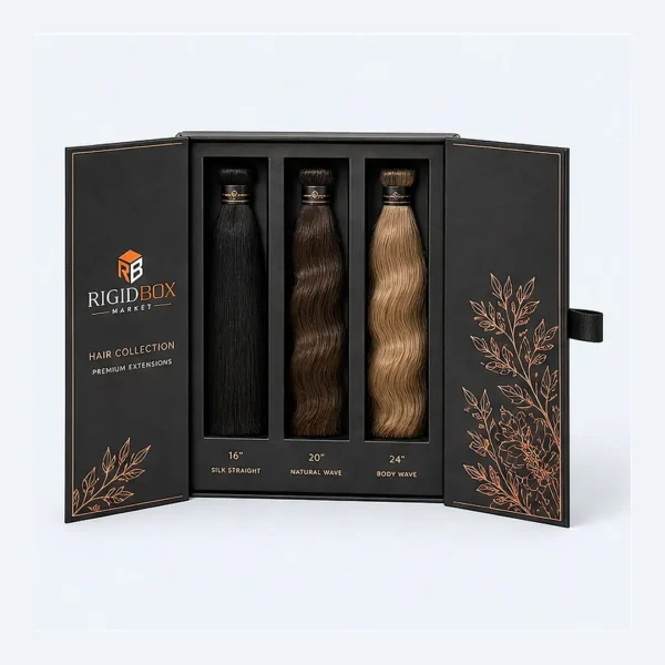 Custom Hair Extension Rigid Boxes