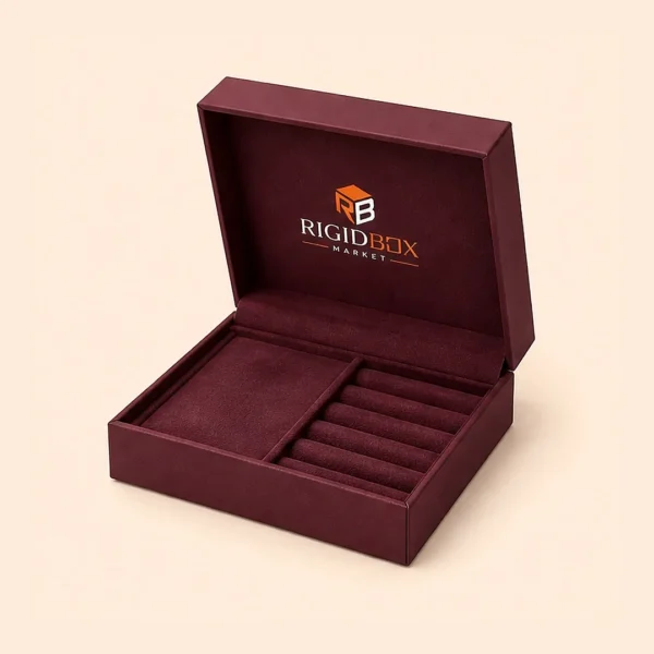 Custom Jewelry Rigid Boxes