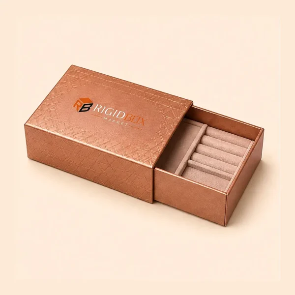 Custom Jewelry Rigid Boxes