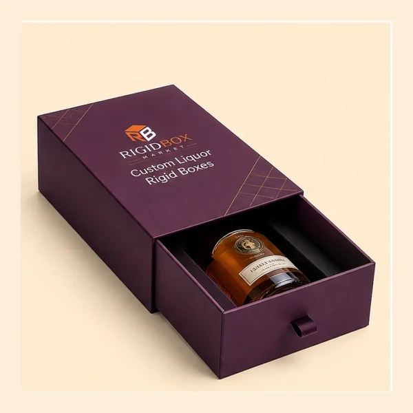 Custom Liquor Rigid Boxes