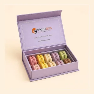 Custom Macaron Rigid Boxes