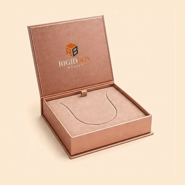 Custom Necklace Rigid Boxes