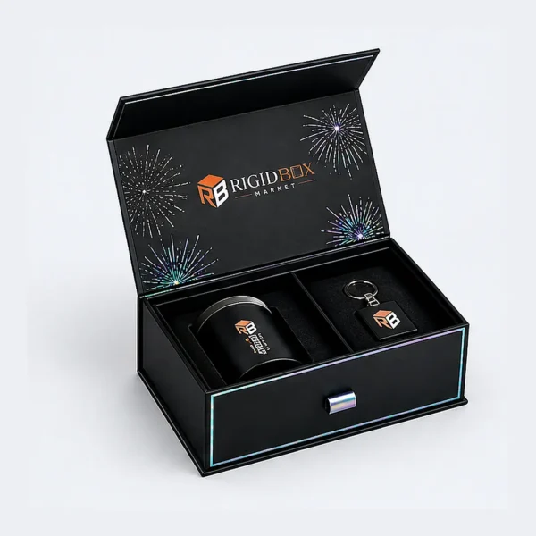 Custom New Year Gift Rigid Boxes