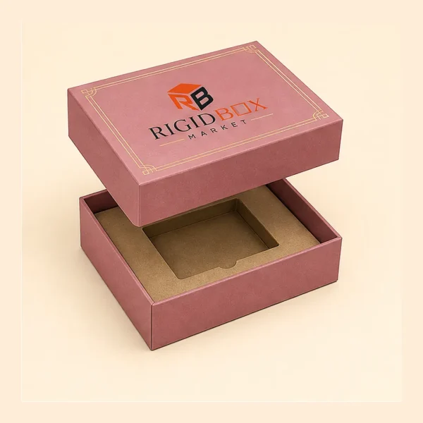 Custom Rigid Boxes with Cardboard Inserts