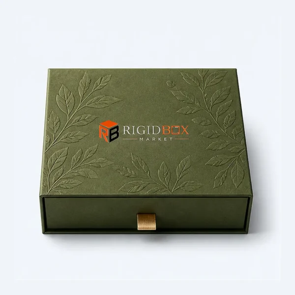 Custom Rigid Boxes with Embossing