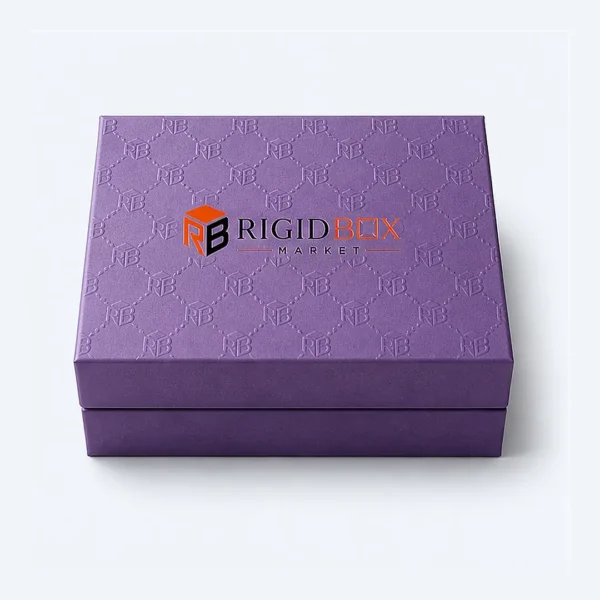 Custom Rigid Boxes with Embossing