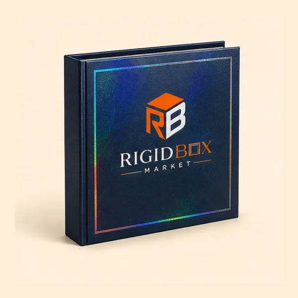 Custom Rigid Boxes with Holographic Lamination