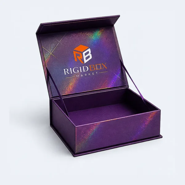 Custom Rigid Boxes with Holographic Lamination