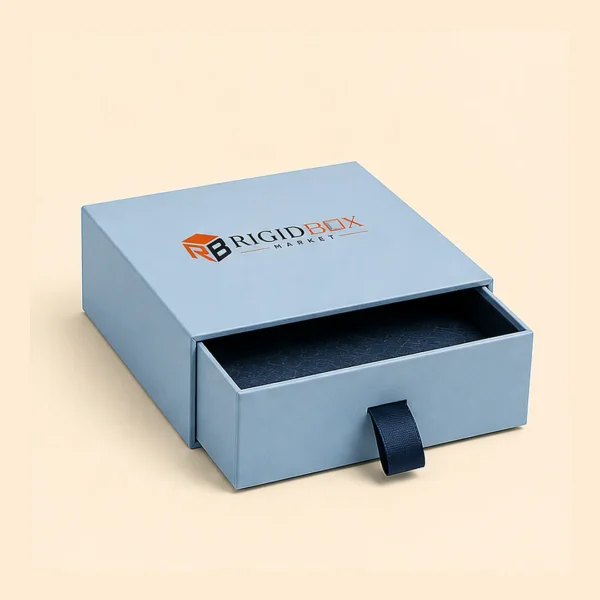 Custom Rigid Boxes with Ribbon Closure