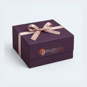 Custom Rigid Boxes with Ribbon Closure