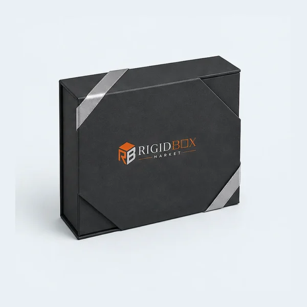 Custom Rigid Boxes with Ribbon Closure