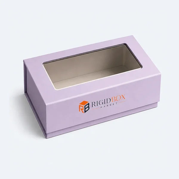 Custom Rigid Boxes with Window