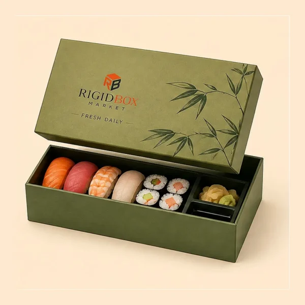 Custom Sushi Rigid Boxes