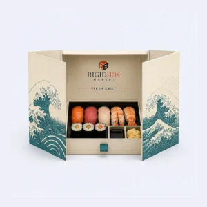 Custom Sushi Rigid Boxes
