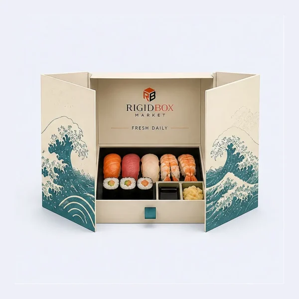 Custom Sushi Rigid Boxes