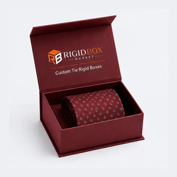 Custom Tie Rigid Boxes