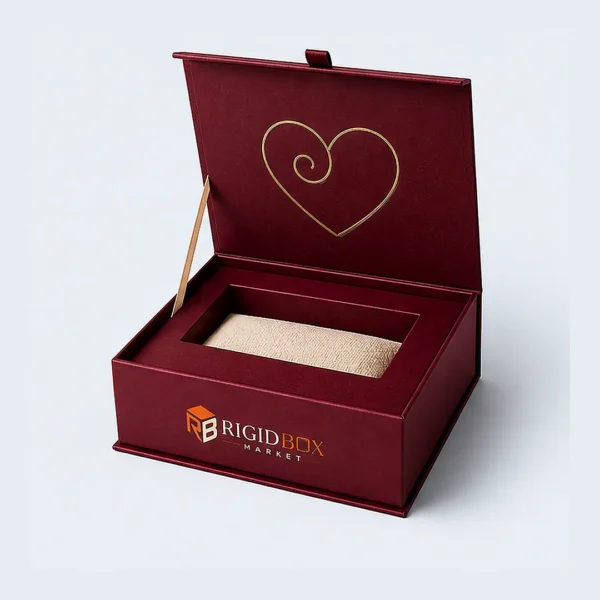 Custom Valentine Gift Rigid Boxes
