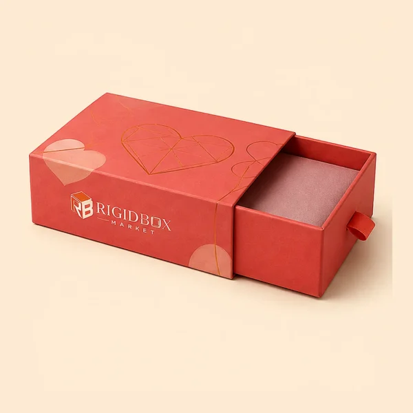Custom Valentine Gift Rigid Boxes